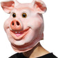 PartyHop Happy Pig Mask - Pink Rubber Costume Accessory, Free Size, Model ABMJ_KTZ2