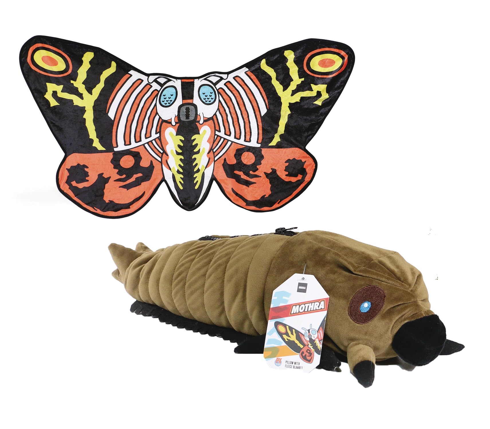 Surreal Entertainment Godzilla: Mothra Previews limited availability Plush with Fleece Throw