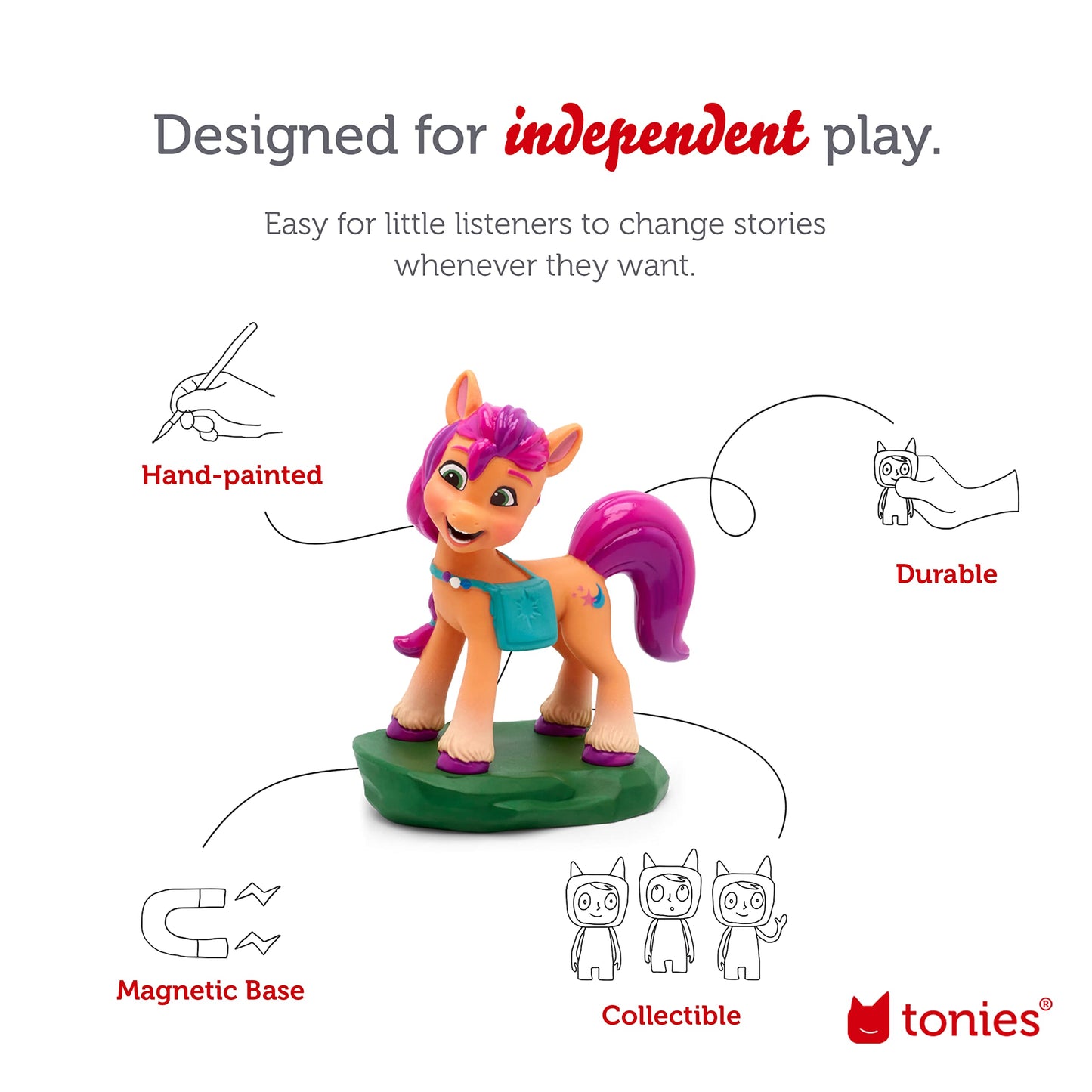 Tonies My Little Pony Audio Play Character - Plastic, Model 10000626