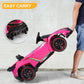 Winado 12V Electric Vehicle Lamborghini Veneno for Kids - Large Pink, Battery Powered, Hydraulic Doors, 3 Speeds, LED Headlights, Model LBJN-200