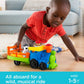 Fisher-Price Little People Toddler Toy Train Choo-Choo Zoo With Music Sounds And 3 Figures For Pretend Play Ages 1+ Years
