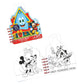 Paper Sticker Activity Book - 6.75 x 5.4, 1 Count - Perfect for Kids Fun and Learning, Disney Mickey Mouse