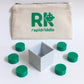 Rapid Riddle | 6 Circular Chips Puzzle Game | Rectangular Box Brain Teaser, Spatial Reasoning Challenge