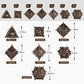 Surpass DND dice Metal dice Dungeons and Dragons dice polyhedral dice Dragon Eye dice Set RPG dice DND Dragon dice Role Playing