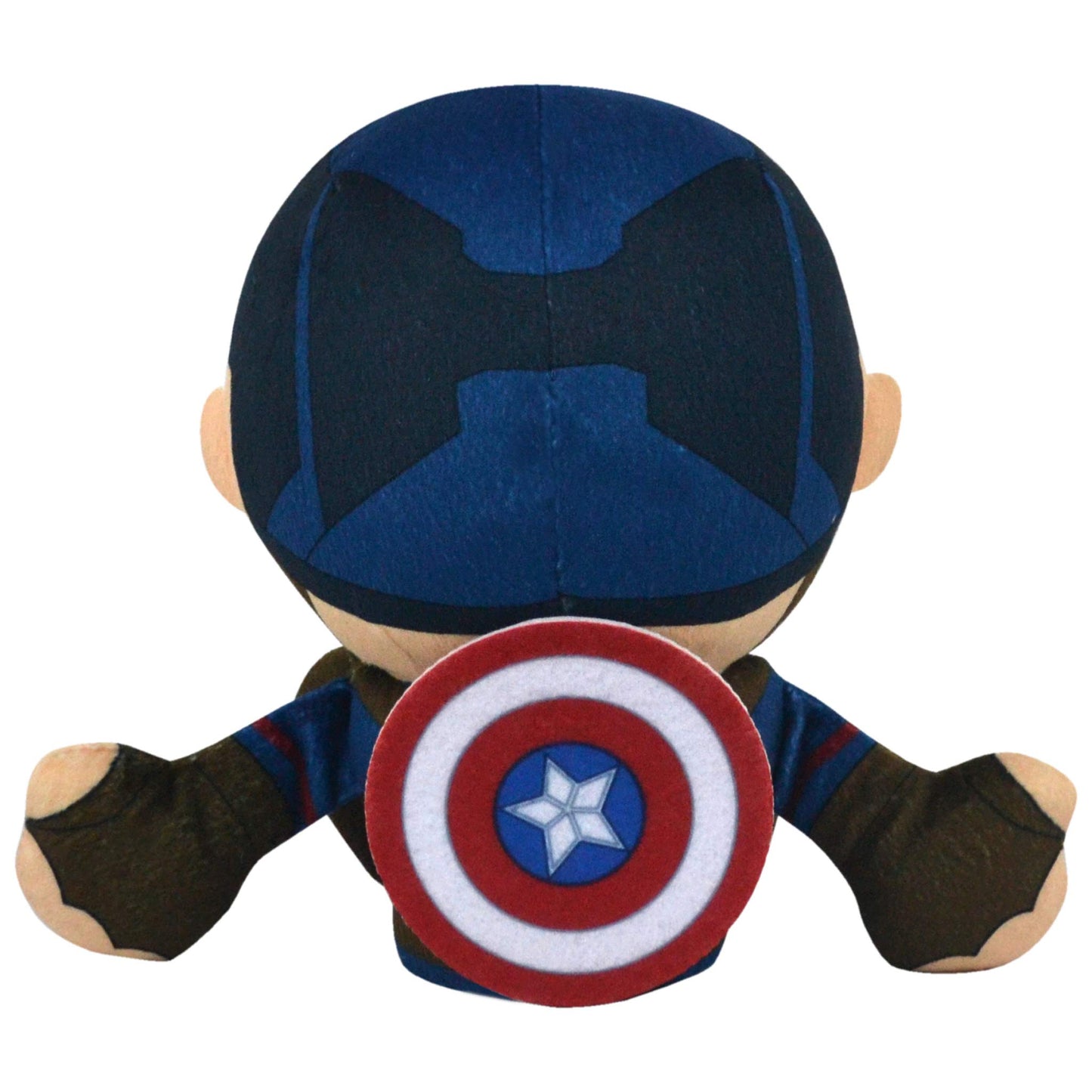 Marvel Captain America 8' Kuricha Sitting Plush - Soft Chibi Inspired Toy