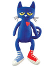 MerryMakers Pete the Cat Plush Doll, 14.5-Inch, Blue, Polyester, Model 1629