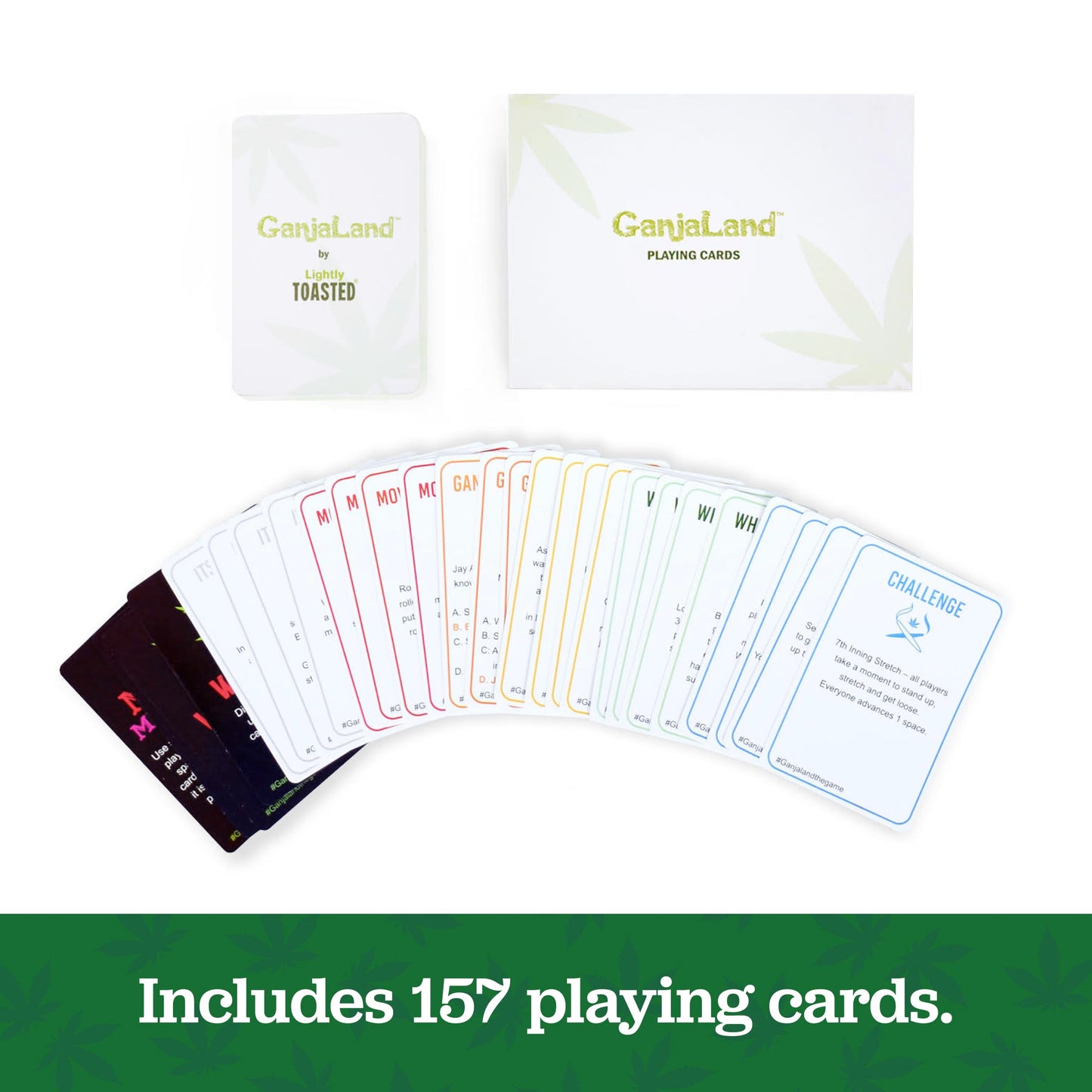WHAT DO YOU MEME? Ganjaland Weed Board Game - Epic Adventure for Adults, Paper, White, Model LT-BDGM-GJLD