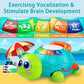 Ussybaby Baby Crawling Toys 6 To 12 Months, Baby Turtle Musical Toys For 12-18 Months, Phone Hand Drum Toy, Baby Toys 7 8 9 10 1