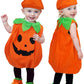 Eozy Kids Cute Pumpkin Costume Set Halloween Trick Or Treat Dress Up Cosplay School Party