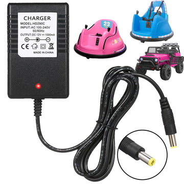 12V Charger for kidzone Bumper car,12v Battery Charger for Ride On Toys,cargador para carro el  ctrico de nio, Kids Bumper Car R