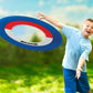 Toysmith Get Outside GO! Beamo Flying Hoop, 30-Inch, Multi Color, Perfect for Outdoor Fun and Games, Assorted Colors (6101AM)