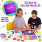 Girlzone Air Dry Clay Ultimate Craft Kit, Over 100 Piece Kids Modeling Clay Set, Air Dry Clay For Kids With No Baking Required, Arts & Crafts For Girls Age 3+ (Regular Size)