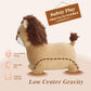 Inpany Bouncy Lion Animal Hopper Toys, Toddlers Plush Bouncing Jungle Zoo Animal Figures, Wild One Birthday Safari Baby Shower Decorations, Ride On Rubber Bouncer, Outdoor Gifts For 2 3 4 Yr Girl Boy