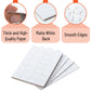Mr. Pen- Blank Puzzle, 10 Pack, 28 Pieces/Pack, 5.5' X 8.1', White Puzzle, Blank Puzzles To Draw On, All White Puzzle, Blank Puzzle Pieces To Write On, Blank Jigsaw Puzzle Pieces