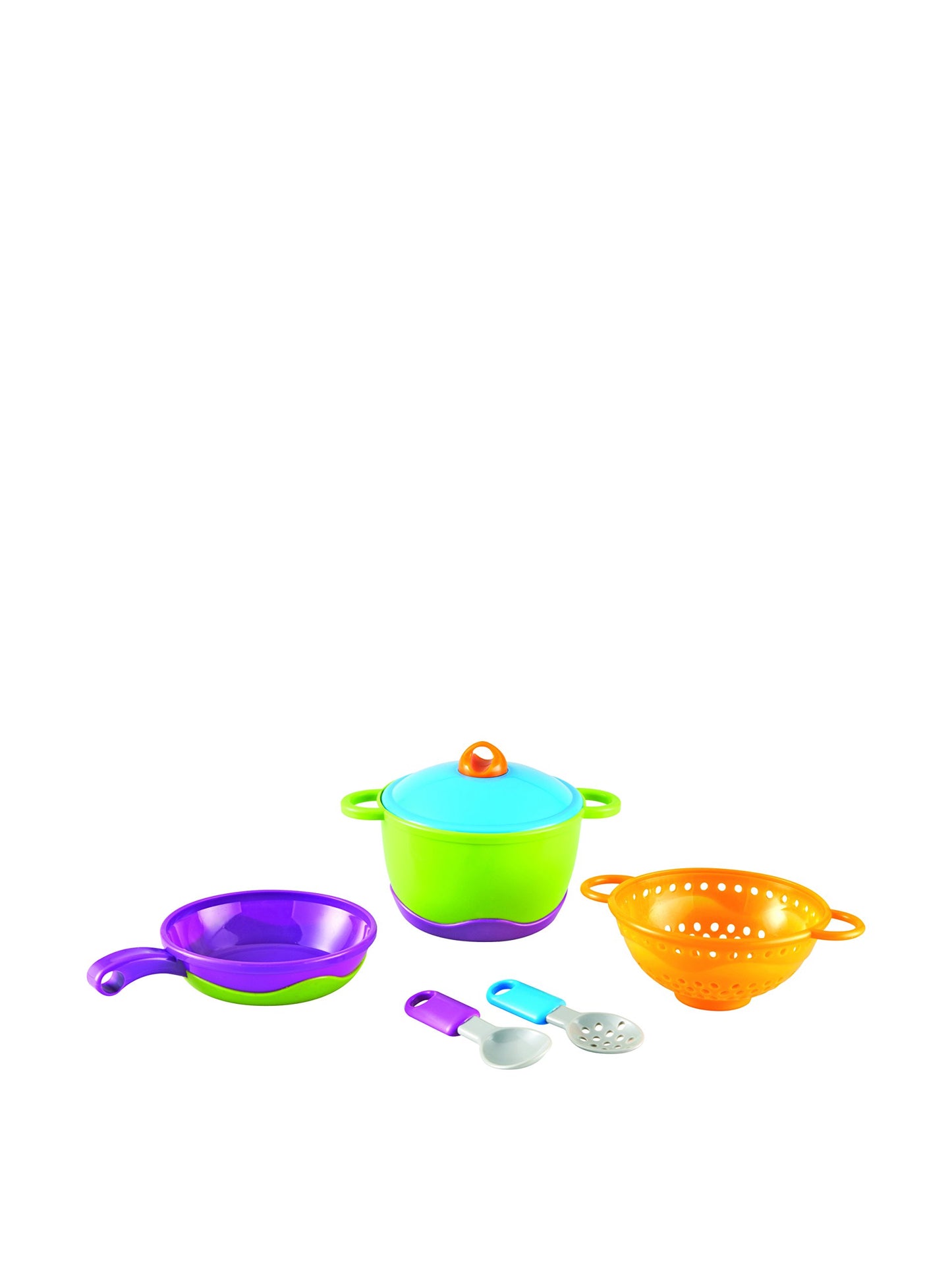 Learning Resources New Sprouts Cook It!, 6 Pieces, Ages 2+ Pretend Play Food For Toddlers, Preschool Learning Toys, Kitchen Play
