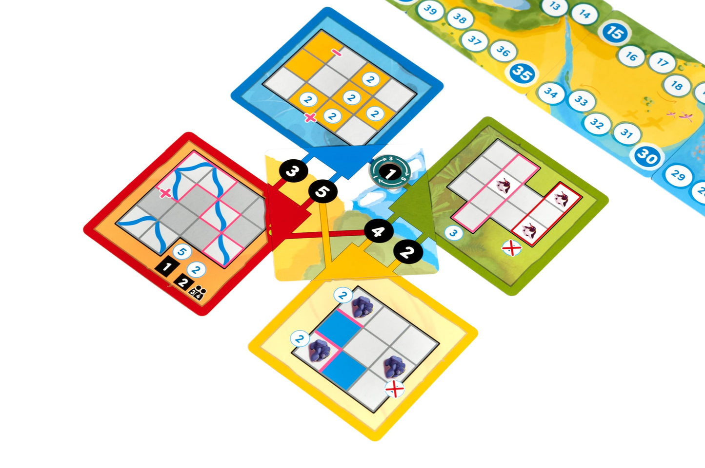 Nimalia Board Game - Design Your Animal Sanctuary And Compete For Victory! Fun Strategy Game For Kids And Adults, Ages 10+, 2-4 Players, 25-30 Minute Playtime, Made By Lucky Duck Games