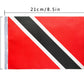 Trinidad Flag Trinidadian Flag,100Feet/76Pcs National Country World Pennant Flags Banner,Party Decorations Supplies For,Bar,Indo