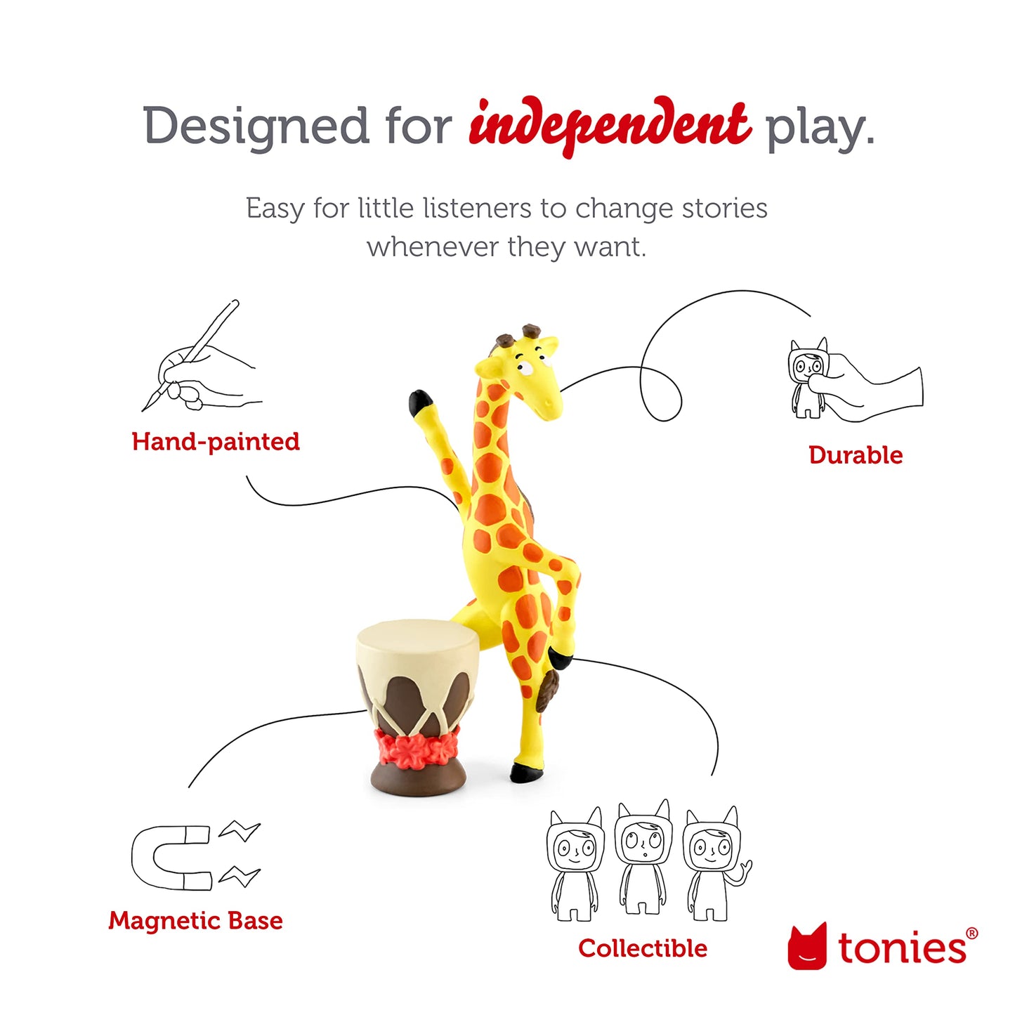 Tonies Giraffes Can'T Dance Audio Play Character