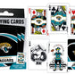 MasterPieces mature-themed Playing Cards - Official NFL Jacksonville Jaguars Deck  Standard Size