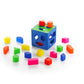 Highroof Educational Shape Sorter Cube  Sturdy 18 Holes Matching Box Toys For Ages 3+, Safe & Durable  Promotes HandEye Coord