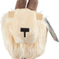 Mattel Minecraft Goat Plush Toy, 8-inch Soft Doll, Polyester, Multi Color, Model HBT43