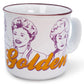 The Golden Girls ''Stay Golden'' Ceramic Camper Mug | Holds 20 Ounces
