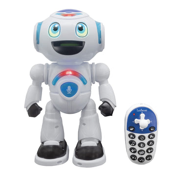 LEXiBOOK - Powerman Master Interactive Toy Robot That Reads in The Mind Toy for Kids Dancing Plays Music Animal Quiz STEM Progra