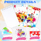 24 Pieces Art Painting Party Mini Notebooks Paint Art Party Favors Art Paint Spiral Notepads Art Theme Party Small Pocket Notepa