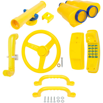 Swing Set Stuff Deluxe Accessories Kit SSS Logo Sticker Playground, Yellow
