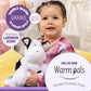 Warm Pals - Callie Cow - 1.5Lbs - Cozy Microwavable Lavender Scented Plush Toys - Heated Stuffed Animal - Heatable Coolable Bedtime Comfort Plushie