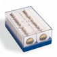 Leuchtturm 315511 Plastic Box for 100 Coin Holders, Blue