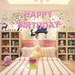 Pink Happy Birthday Banner,Glitter Birthday Party Decorations Gifts Bunting Garland For Girl Or Women