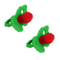 RaZbaby RaZberry Silicone Teether Pacifier - Teething Relief for Infants, Food-Grade, BPA-Free, Hands-Free, Natural Berrybumps F