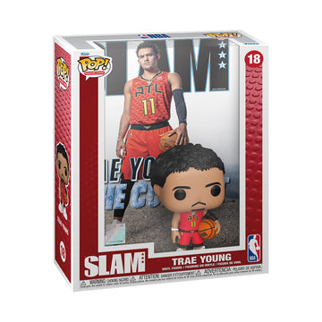 Funko POP! NBA Trae Young Collectible Vinyl Figure - Multicolor - Model 75072 - Perfect Gift for Sports Fans and Collectors