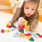 HABA Animal Upon Animal Christmas Limited Edition Wooden Stacking Game - Multi-color, Collector's Tin, Model HAB305732