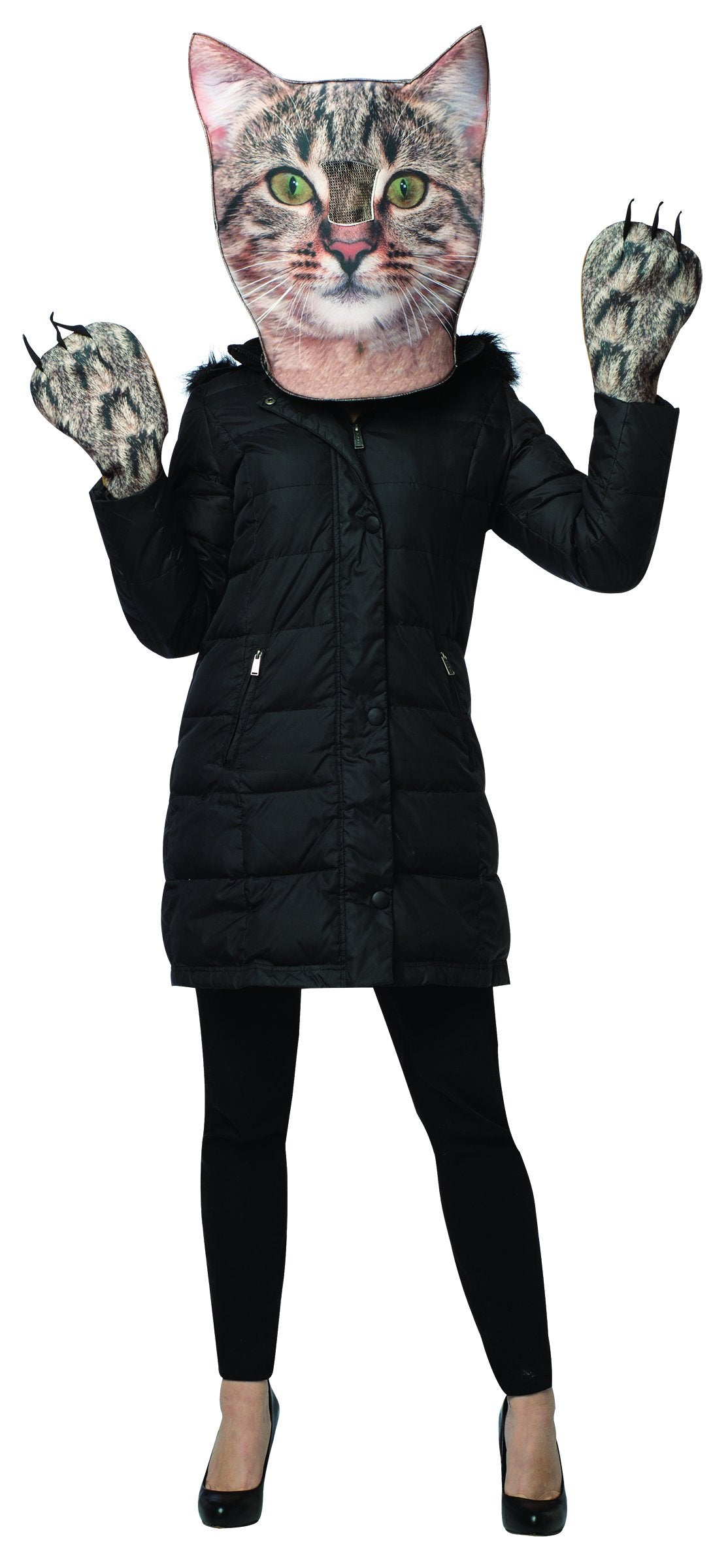 Rasta Imposta Womens Kitty Kit Head and Paws, Gray, One Size
