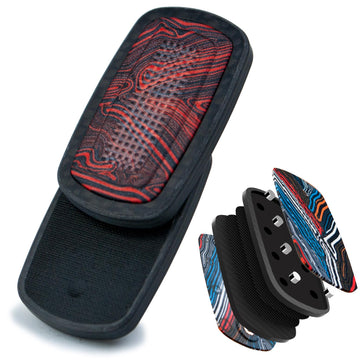 DjuiinoStar Silent Fidget Slider (Carbon Fiber + Glass Fiber)  CNC Machined Free-Floating Push Slider  Addictive Magnetic Toy  Help to Relieve Stress  Best Gift for Fidget Fans DFS-49