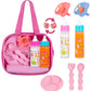 Fash N Kolor,My Sweet Baby Disappearing Doll Feeding Set - Doll Feeding Set | Set Includes 2 Bottles, Doll Diapers, Diaper Bag, Blanket And 2 Pacifier (8 Pc Set)