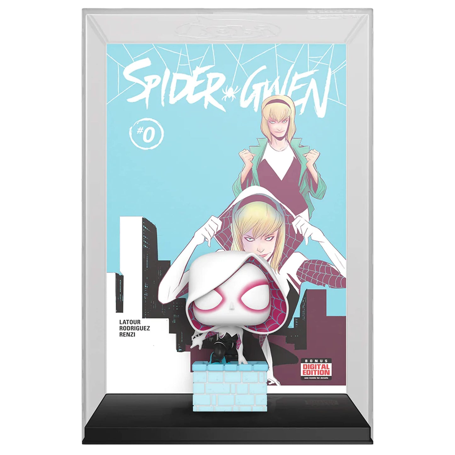 Funko Pop Comic Cover Marvel Spiderman Gwen Vinyl Figure