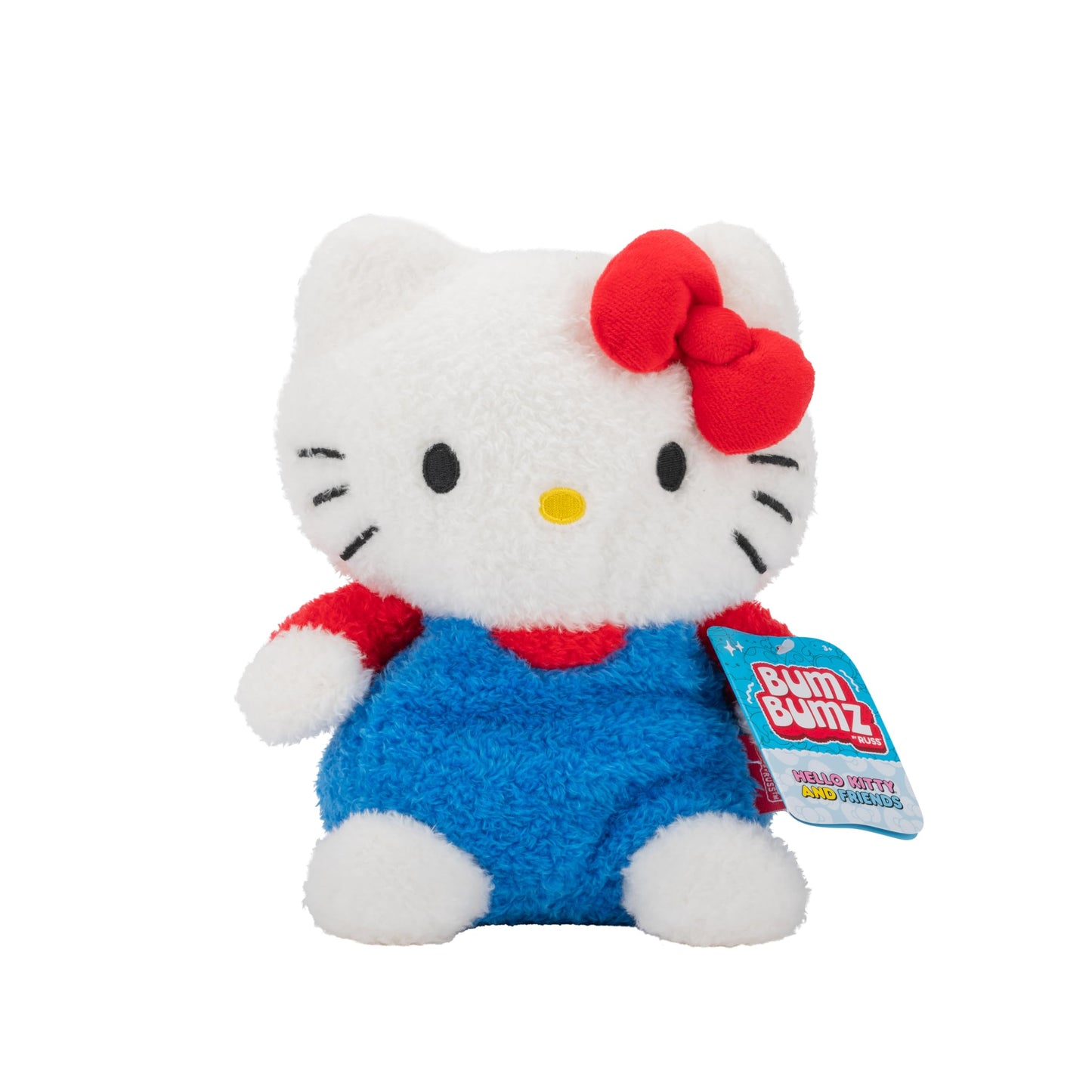 Bumbumz 7.5-Inch Hello Kitty And Friends Bumz Classic Hello Kitty Plush - Collectible Sanrio Toy - From The Makers Of Original S