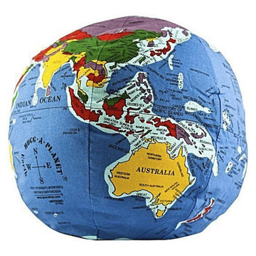 Classic Earth Hugg-A-Planet | The Original Soft & Huggable Planet Earth | 600 Places Labeled | Educational Toy For Kids 3+, Teens, Adults, Teachers, And Parents