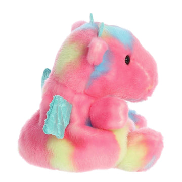 Aurora Adorable Palm Pals Anya Dragon Stuffed Animal - Pocket-Sized Play - Collectable Fun - Pink 5 Inches