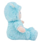 June Garden 12'' Sweet Dolly Fuzzy - Stuffed Ultra Soft Baby Bear Doll For Birth And Up - Removable Blue Outfit