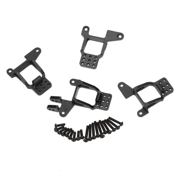Treehobby Aluminum Front and Rear Shock Towers Hoops Bracket Mount Compatible with traxxas TRX-4 1/10 Crawler RC Car Upgrades Pa