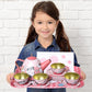 Kiddie Play Tea Set For Little Girls, Pretend Play Tea Party Set, Cat Design Kids Tin Tea Set With Carrying Case (15 Pcs)