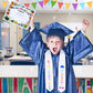 Mukum Kindergarten Graduation Cap And Gown Set With Tassel 2024 Charms Graduations Stoles For Kid Preschool Kindergarten