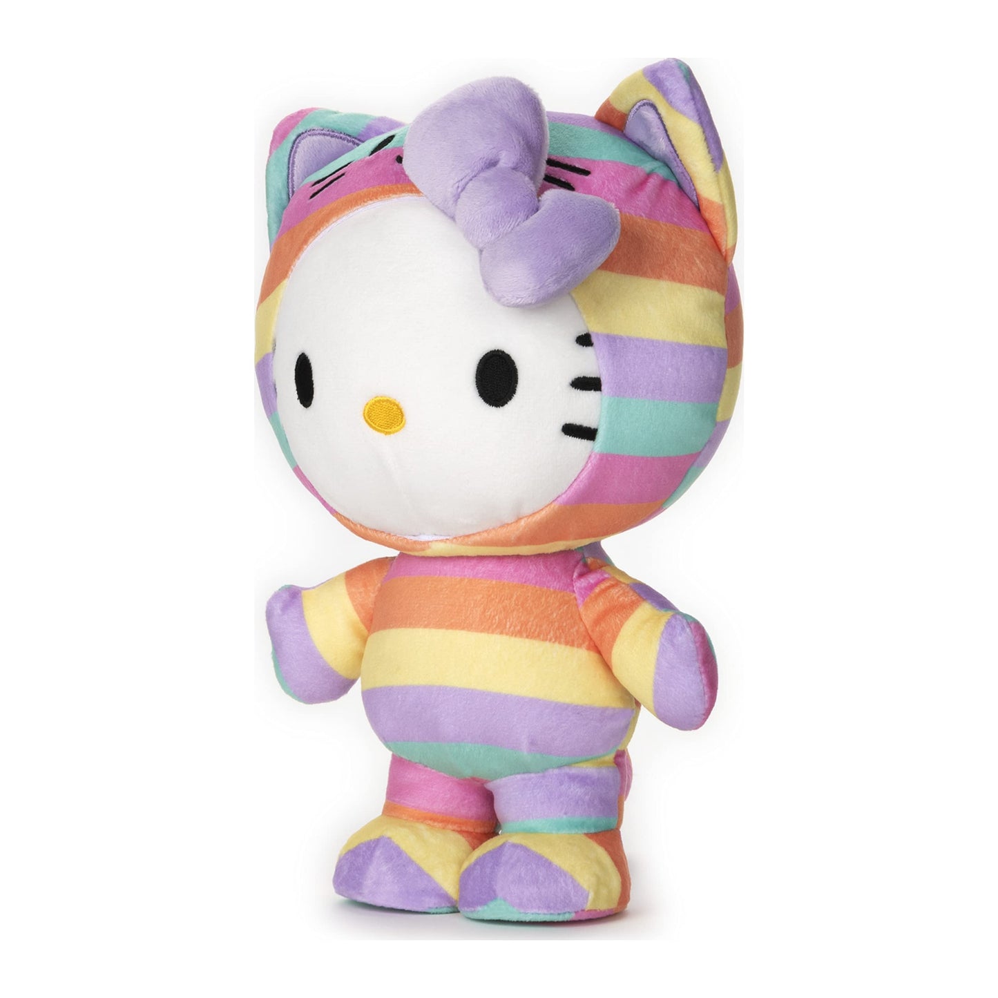 Gund Sanrio Hello Kitty Rainbow Outfit Plush, Premium Stuffed Animal For Ages 1 And Up, 9.5   , Rainbow