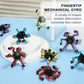 Charniol 20 Pcs Transformable Chain Robot Finger Spinner Robot Deformed Mechanical Spiral Twister Fingertip Spinners Spiral Twister Fingertip Decompression For Adults Teens