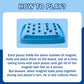 Magnetic Game Chess, Fun Family Magnet Chess Game With 28Pcs Stones, Magnet Chess Board Game For Kids And Adults, Magnetic Game