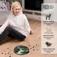 Leogor Mosaic Wooden Jigsaw Puzzles For Adults With Whimsical Pieces – 200 Piece Colorful Landscape Puzzle With Unique Animal-Shaped Wood Pieces – Medium 11.5'' X 11.2''